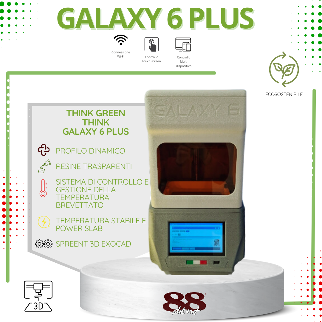 Galaxy 6 plus stampante 3d